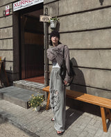 Ruby Vintage Washing Damage Pants