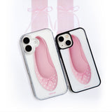 [jellyhard] pink dot shoes case 