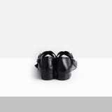 Pully Cross Strap Mary Jane Loafers