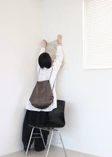 Wood Stitch Stringbackpack_brown