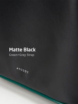 BAZAS バケットレザーバッグ / Matte Black