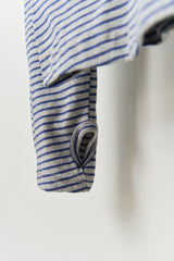 Yen Striped Hooded Top