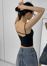 [MADE] Easy Backless Strap Sleeveless (Inbuilt Cap)