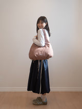 チェックパディットホボバッグ - レッド