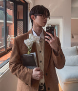 Soave Suede Overblazer