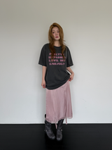 クローゼットサテンレーススカート