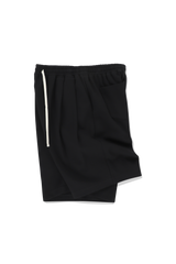 COTTON PINTUCK SHORTS