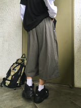 Roin Rivet Nylon Bermuda Pants 3C