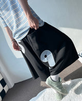 Baby Patch Number Print Bermuda Shorts 4color