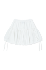 SHIRRING BALLOON SKIRT
