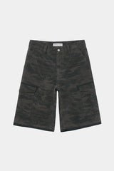 カモフィールドカーゴショーツ (Washed Gray)