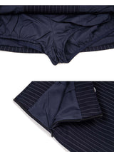 Marielle Pinstripe Button Skort
