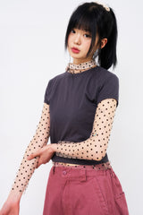 カミラベーシッククロップTシャツ