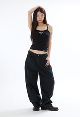 BASIC LOGO SLEEVELESS_BLACK