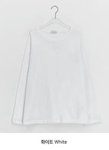 Senkyu Basic Raglan Over Long Sleeve Tee