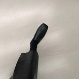 スクエア ミュール ローファー (BLACK)