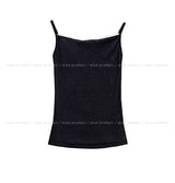 [Sleeveless + Cardigan Set] モリン レースレイヤードカーディガン
