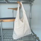 Dilun jacquard embossed shoulder bag