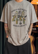 アパチカモヘビーピグメントショートスリーブTシャツ 4カラー