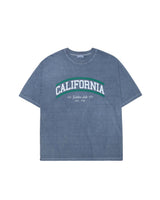 LMN リオカルフォルニアピグメントウォッシング半袖Tシャツ (2 colors)