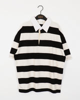 ワズバブルガムストライプカラー半袖Tシャツ