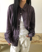 Elnia Check Long Sleeve Shirt