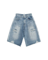 Labon Track Bermuda Denim Pants