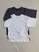 Wrap Raglan Short Sleeve T-shirt