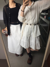 モノシースルーシャツ (2color)