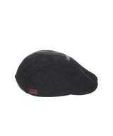 8287 Limitedition Suede Newsboy Cap (Black)