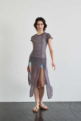WITTY KNIT ONE-PIECE / MOCHA