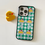 Green Pudding Epoxy Phone Case
