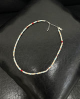 Lyle Blue Bead Necklace