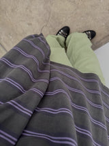 pigment multi stripe T