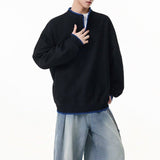 OV Henley Neck Stitch Long-Sleeve T-Shirt (2 colors)
