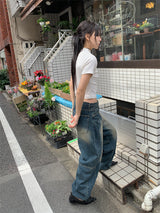SECTION RIVET BALLOON JEANS (2C)