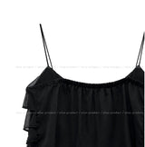 Eed Chiffon Tiered Blouse