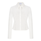 Ribbon Collar Blouse