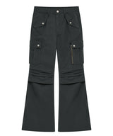 sh bootcut pants (dark grey)