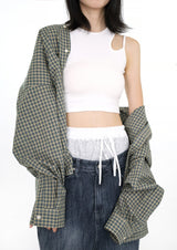 (UNISEX)スマートチェックシャツ(3colors)