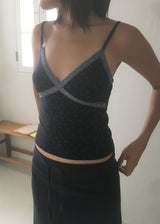 FLORAL LACE SLEEVELESS