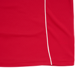 25SS カラーリングパイピングフットボールジャージ半袖Tシャツ レッド