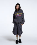 SHOUT OUT TO CONY GRAPHIC HOODIE / CHARCOAL