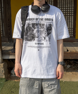 オーバーサイズフィットオリンピアプリントTシャツ
