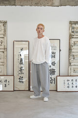 HEAVY-TERRY BALLOON SWEAT PANTS (Gray)