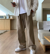 ワンダーランドコットントンタックバンディングワイドパンツ
