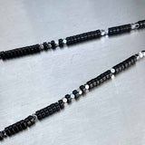Minimalist Tactical Black & Silver Chain