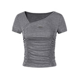 タリン オフネック シャーリング Tシャツ