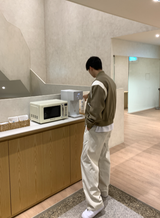 ワンダーランドコットントンタックバンディングワイドパンツ