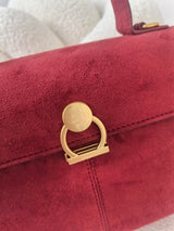 Suede Faux Leather Vintage Tote Cross Bag